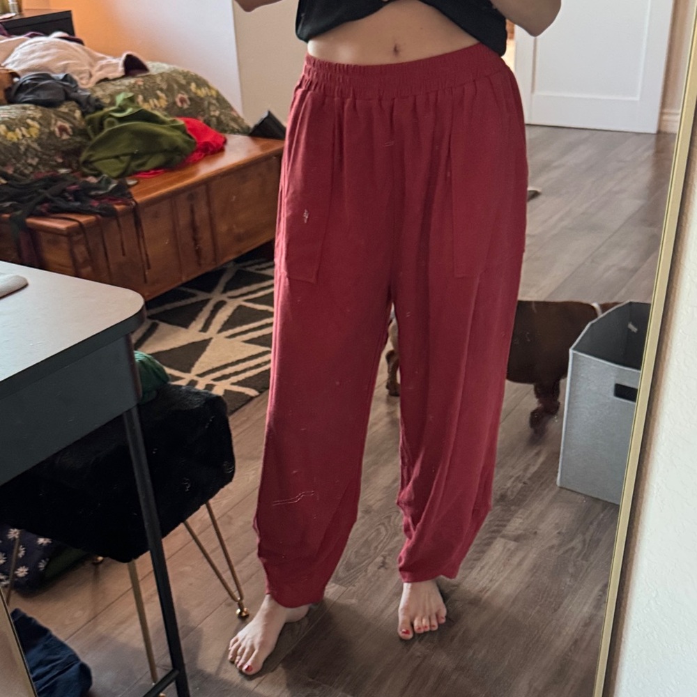 Women's Burnt Orange/Red Pants